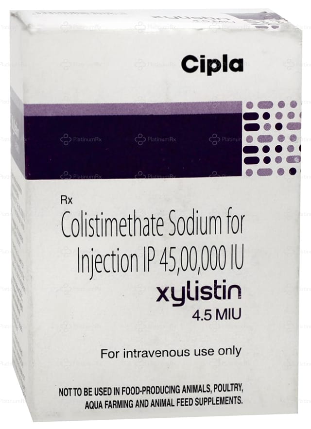 Xylistin 4.5MIU Injection 10ml