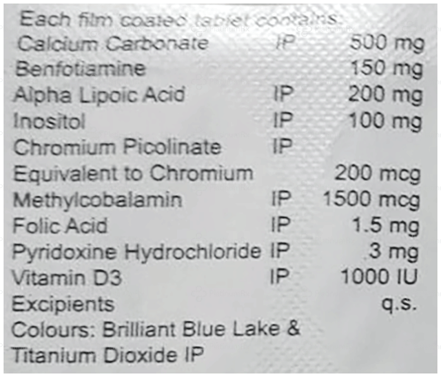 Nervon D3 Tablet 10s