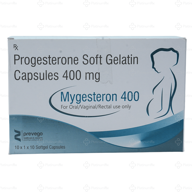 Mygesteron 400mg Capsule 10s
