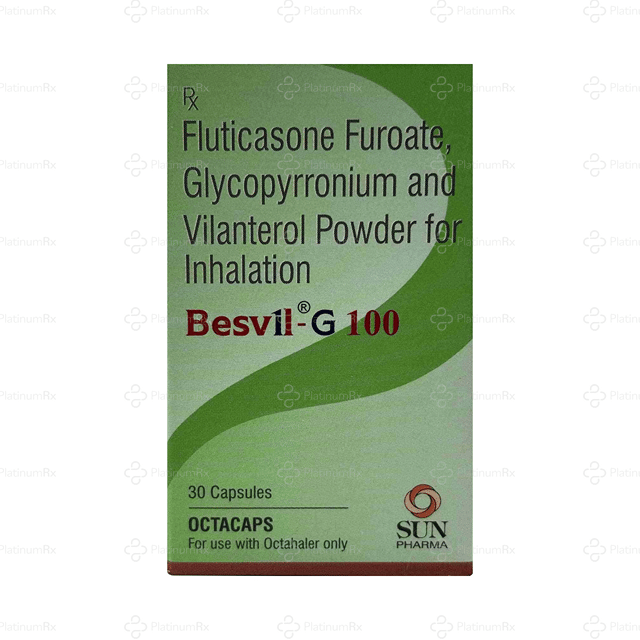 Besvil G 100/50/25mcg Capsule 30s