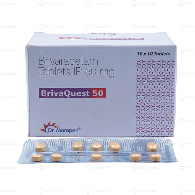 Brivaquest 50mg Tablet 10s