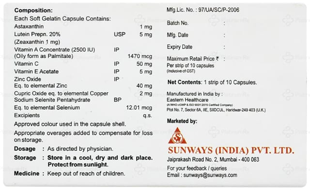 Astagold Capsule 10s
