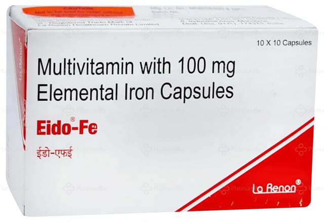 Eido FE 100mg Capsule 10s