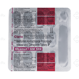Okamet GM 502 Tablet PR 15s