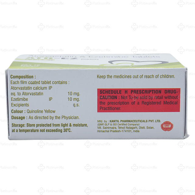 Atr EZ 10/10mg Tablet 10s