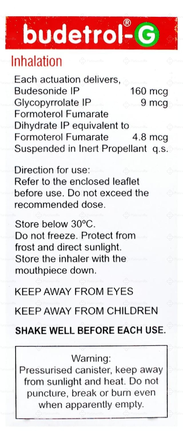 Budetrol G Inhaler 1s