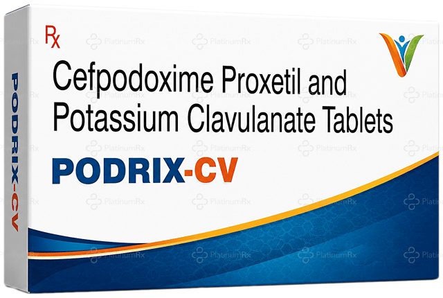 Podrix CV 200/125mg Tablet 10s