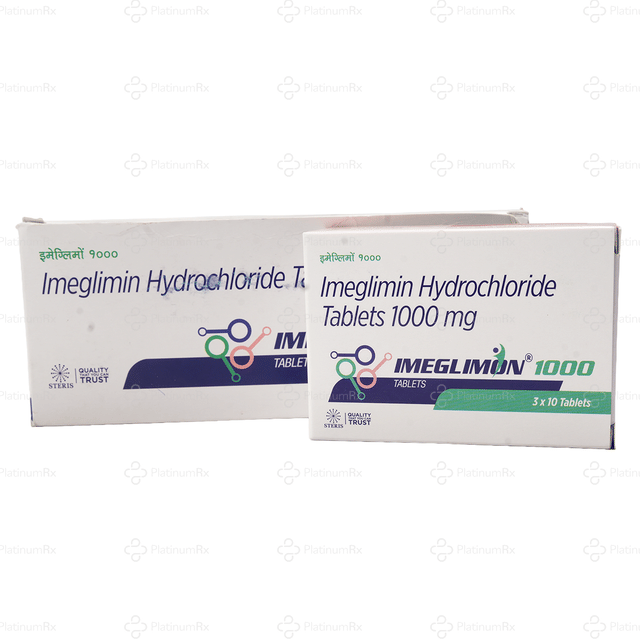 Imeglimon 1000mg Tablet 10s