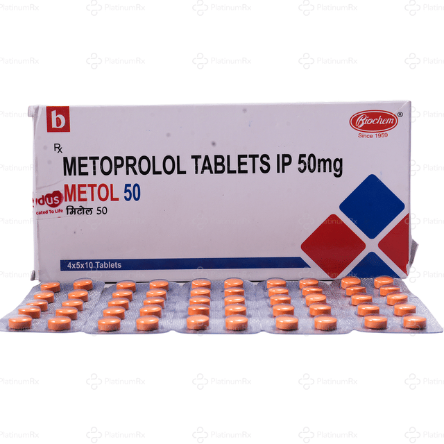 Metol 50mg Tablet 10s