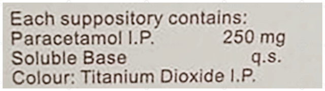 Neomol 250mg Anal Suppository 5s