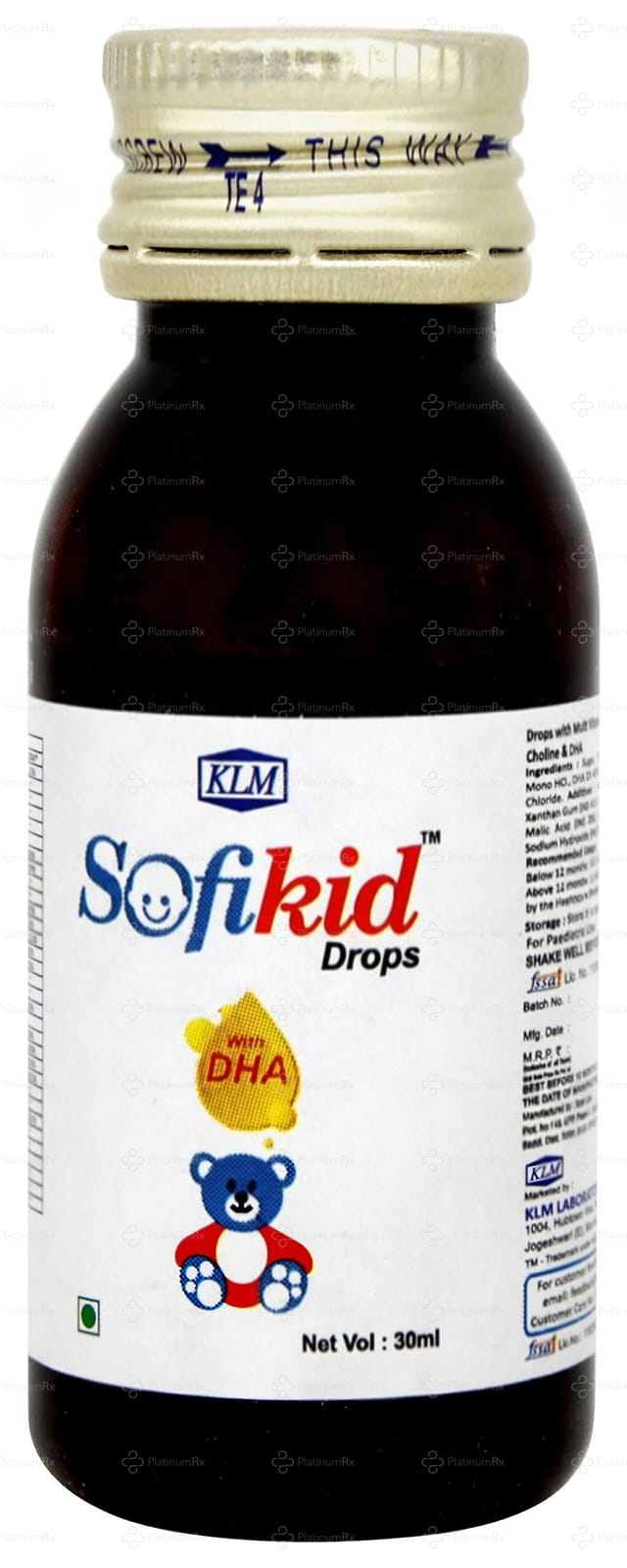 Sofikid Drops With DHA 30ml