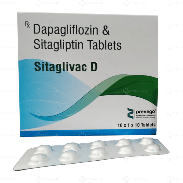 Sitaglivac D 10/50mg Tablet 10s