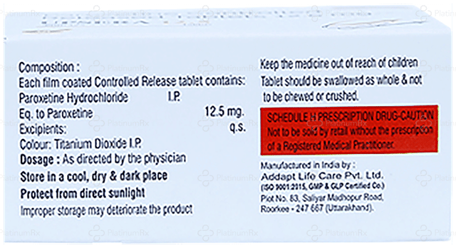 Upsera 12.5mg Tablet CR 10s