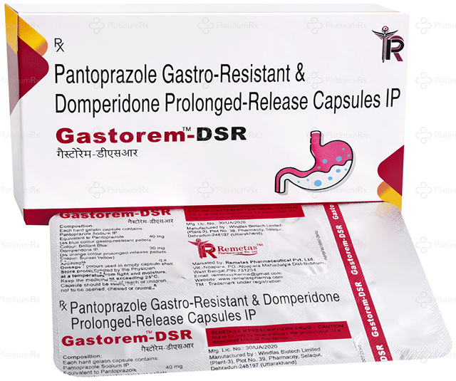 Gastorem DSR 30/40mg Capsule PR 10s