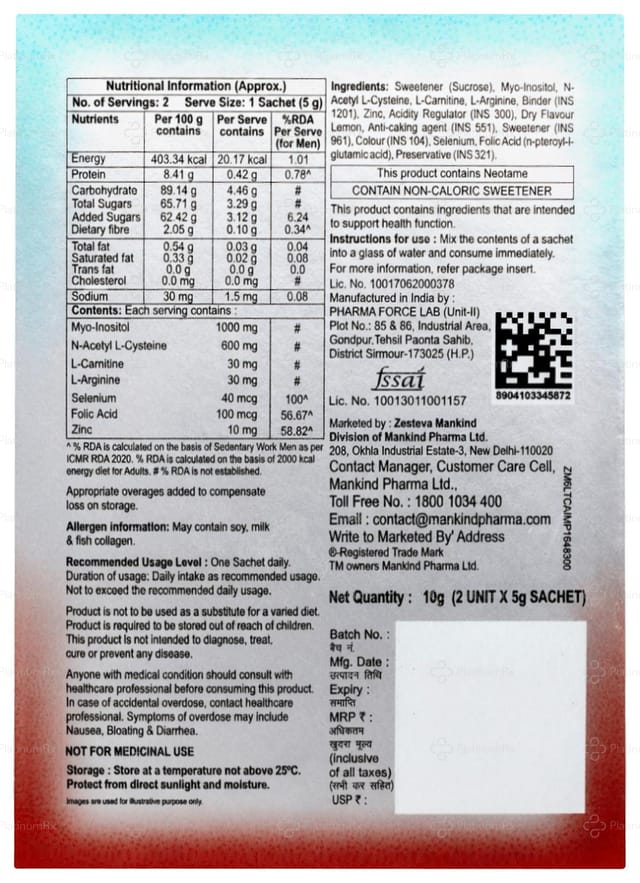 Enerbless M Sachet 1X5gm