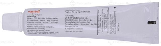 Vantej Toothpaste 50gm