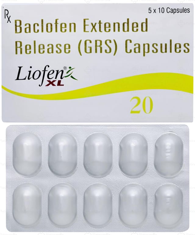 Liofen XL 20mg Capsule 10s