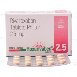 Roxarivaben 2.5mg Tablet 15s