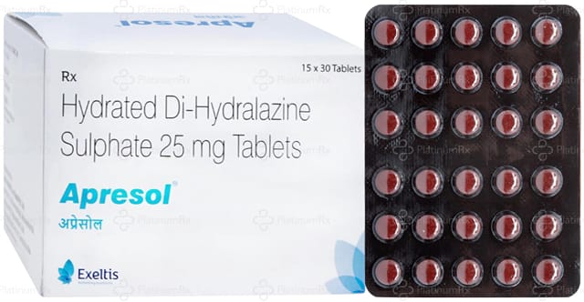 Apresol 25mg Tablet 30s