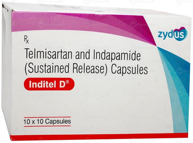 Inditel D 40/1.5mg Capsule SR 10s