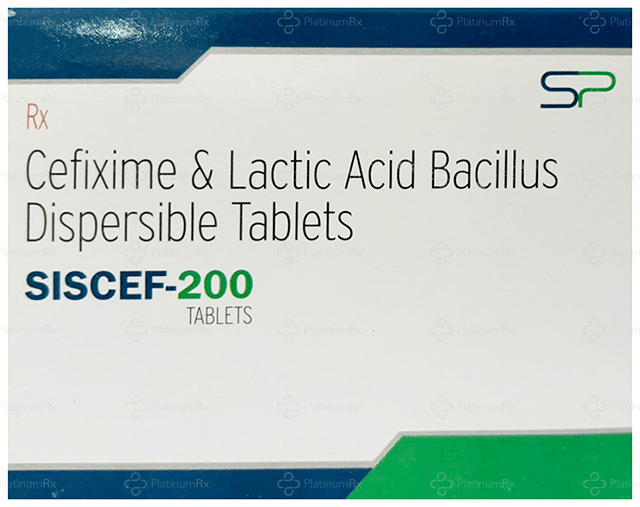 Siscef 200mg Tablet 10s