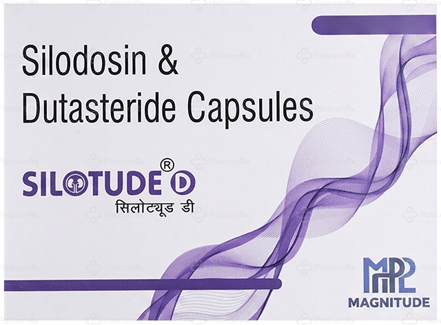 Silotude D 0.5/8mg Capsule 10s
