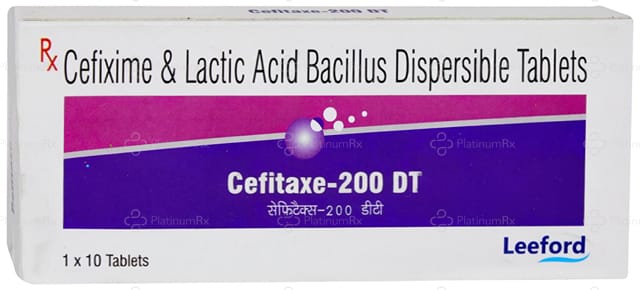 Cefitaxe 200mg/60M Tablet DT 10s