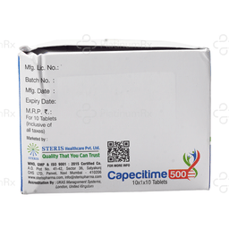 Capecitime 500mg Tablet 10s