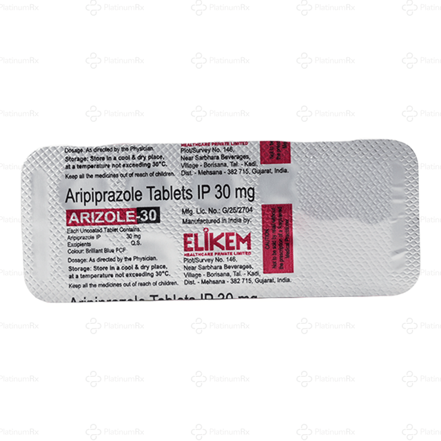 Arizole 30mg Tablet 10s