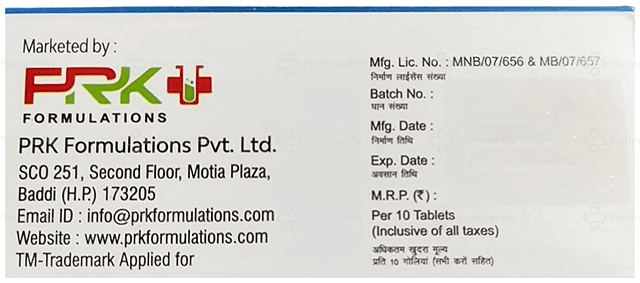 Telred 40mg Tablet 10s