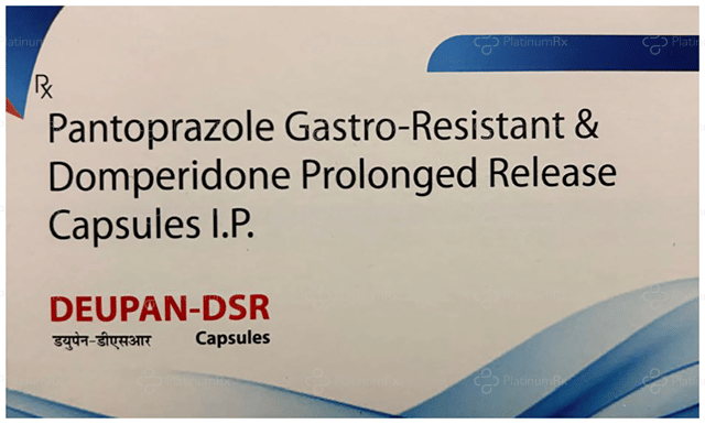 Deupan DSR 30/40mg Capsule PR 10s