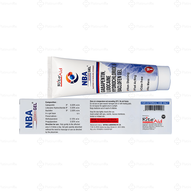 NBA Advance Gel 50gm