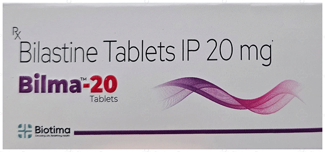 Bilma 20mg Tablet 10s