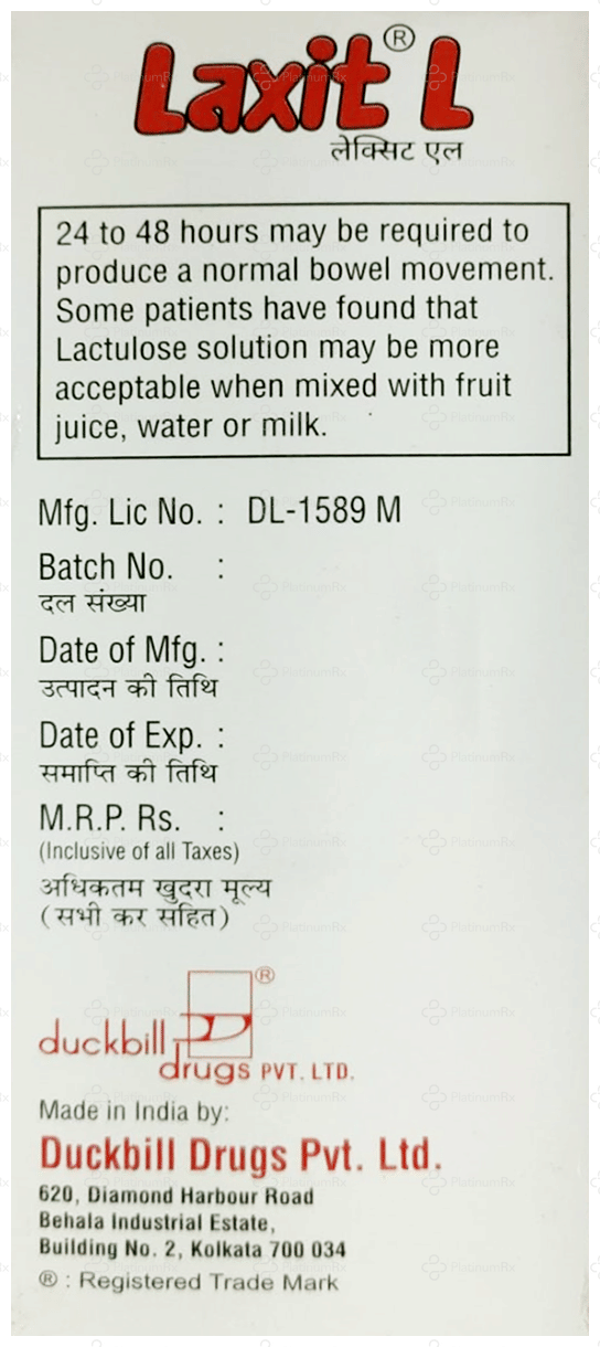 Laxit L 10000mg Oral Solution 200ml
