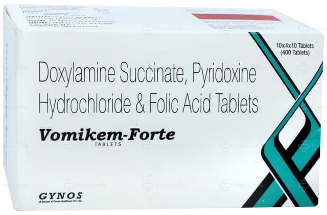 Vomikem Forte 5000mcg/20/20mg Tablet 10s