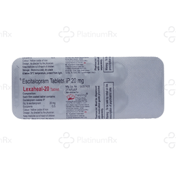 Lexaheal 20mg Tablet 10s