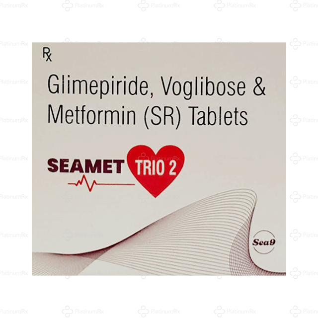 Seamet Trio 2/500/0.2mg Tablet SR 15s