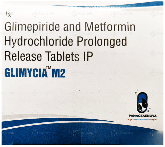 Glimycia M 2/500mg Tablet PR 15s