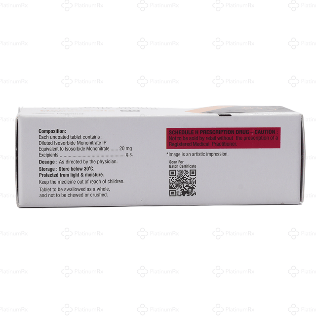 Monocardia 20mg Tablet 10s