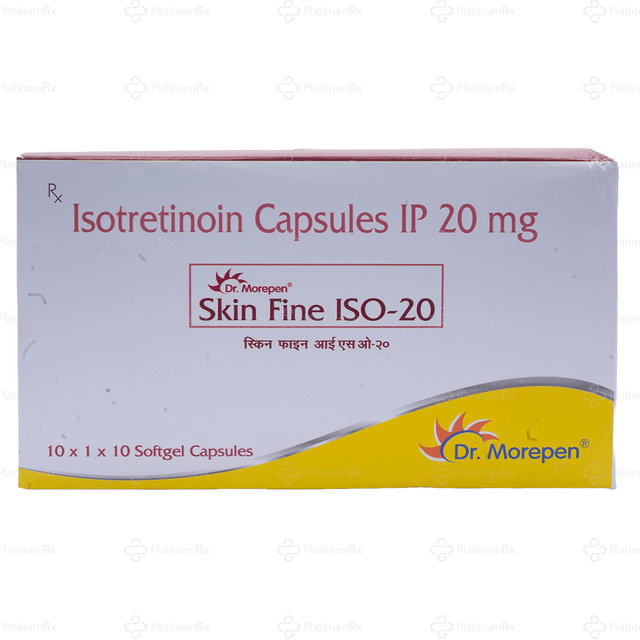 Skin Fine ISO 20mg Capsule 10s