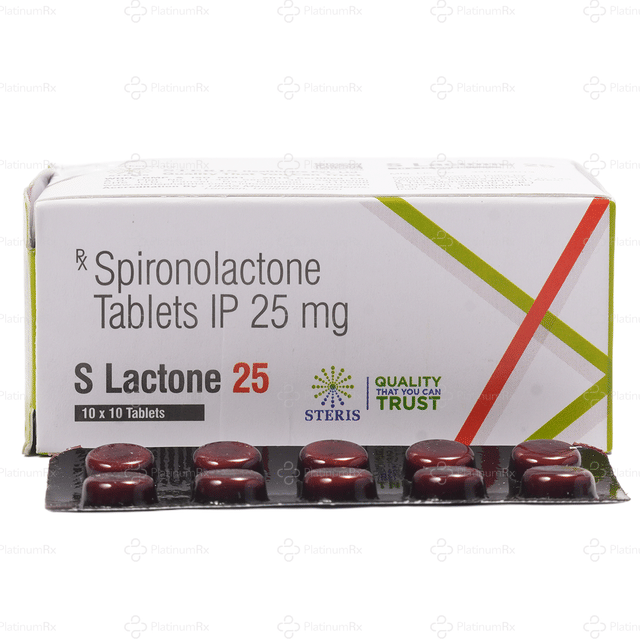 S Lactone 25mg Tablet 10s