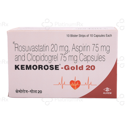 Kemorose Gold 20mg Capsule 10s
