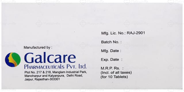 Prutrax 25mg Tablet SR 10s