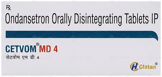 Cetvom 4mg Tablet MD 10s