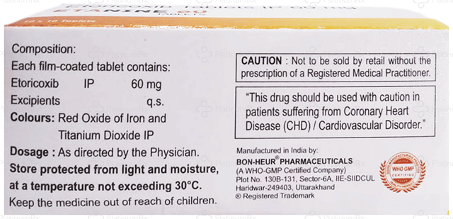 Etanine 60mg Tablet 10s