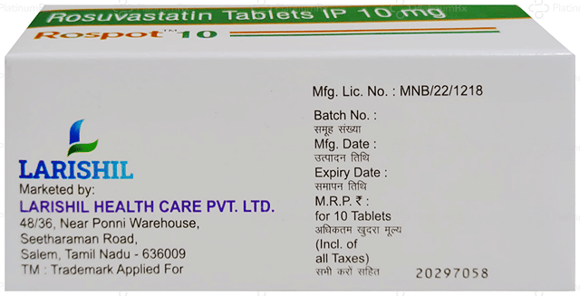 Rospot 10mg Tablet 10s