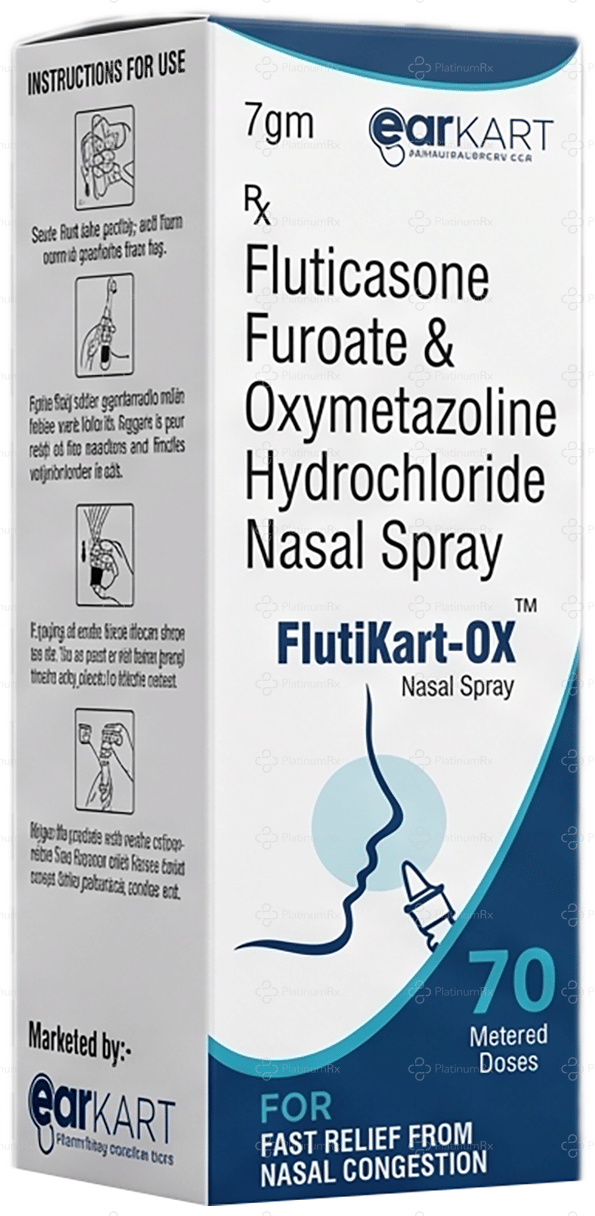 Flutikart OX Nasal Spray 7gm