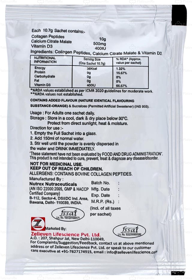 Megabone Flavour Orange Granules 10.7gm