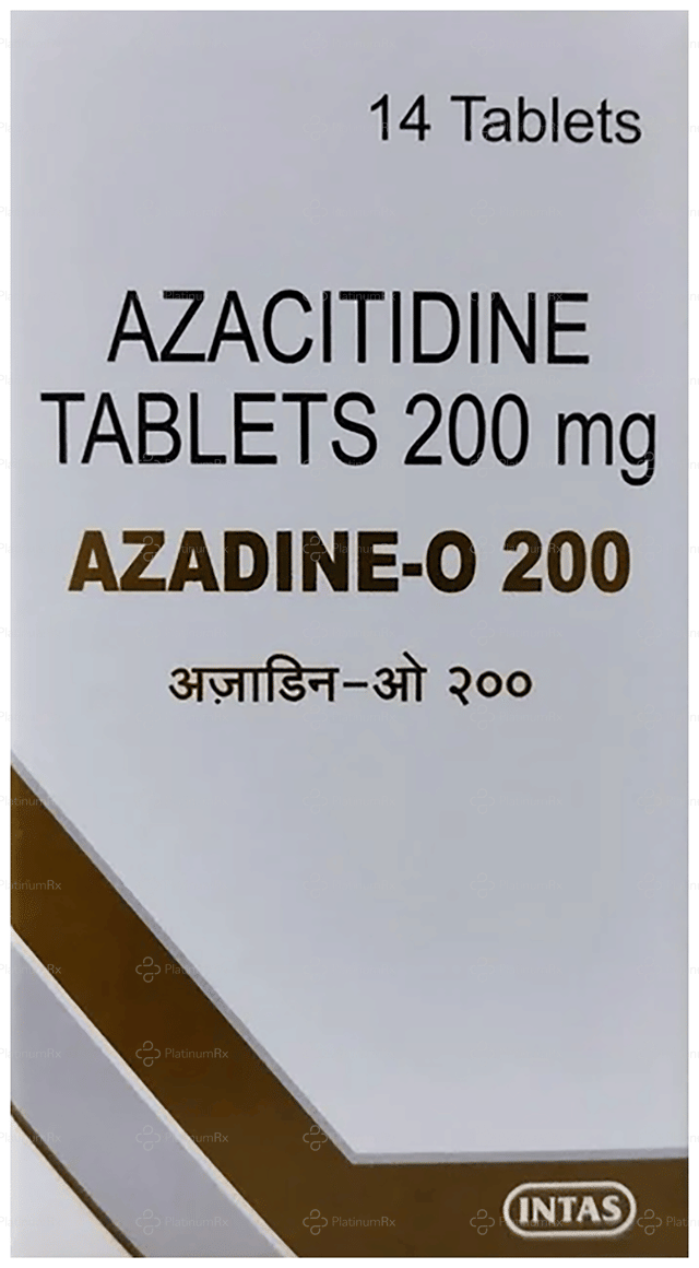 Azadine O 200mg Tablet 14s