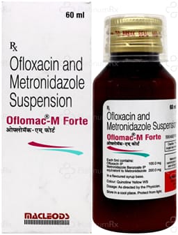 Oflomac M Forte 200/100mg Suspension 60ml